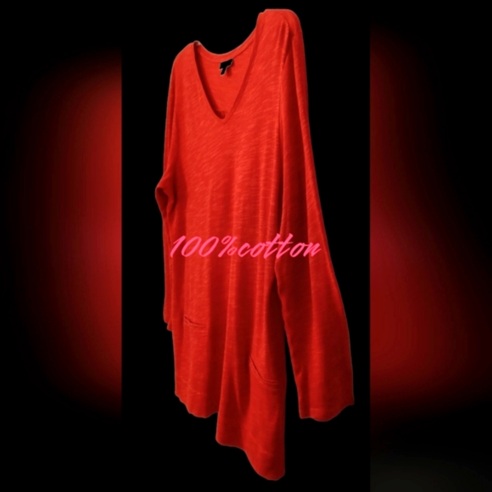 J Jill 100% Cotton long sleeve Blouse Ladies L